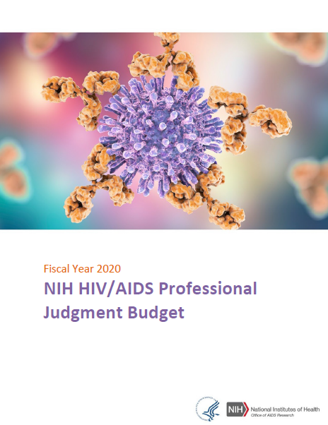 Cover image of FY 2020 Professional Judgement Budget